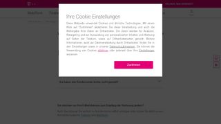
                            3. Rechnungsanschrift bei Telekom ändern | Telekom Hilfe