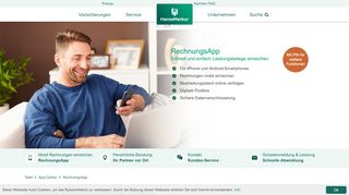 
                            3. RechnungsApp | HanseMerkur Versicherung