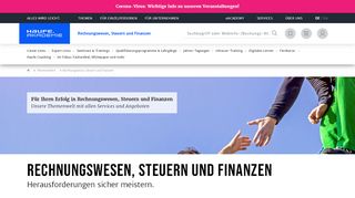 
                            2. Rechnungswesen, Steuern und Finanzen | Haufe Akademie