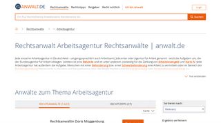 
                            12. Rechtsanwalt Arbeitsagentur Rechtsanwälte | anwalt.de