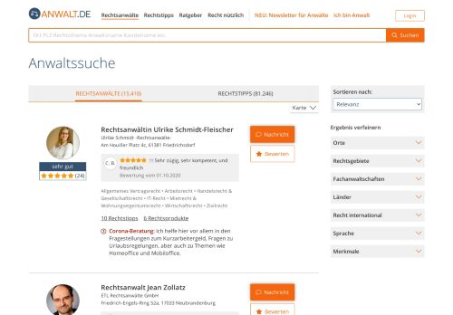 
                            7. Rechtsanwalt Saarbrücken IT-Recht Rechtsanwälte | anwalt.de