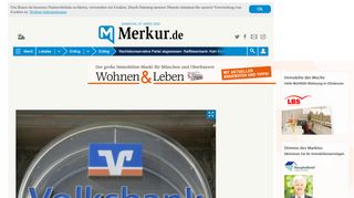 
                            11. Rechtskonservative Partei abgewiesen: Raiffeisenbank: Kein Konto ...