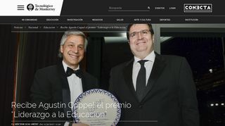 
                            4. Recibe Agustín Coppel el premio “Liderazgo a la Educación ...