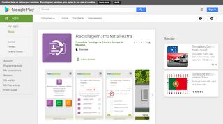 
                            11. Reciclagem: material extra – Apps no Google Play