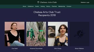 
                            13. Recipients - Chelsea Arts Club