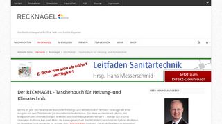 
                            2. Recknagel 79. Auflage - Recknagel Online