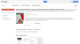 
                            13. Reclaiming the Desert: Towards a Sustainable Environment in Arid ...