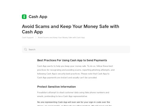 
                            11. Recognize and Report Phishing Scams - Cash App