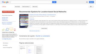 
                            7. Recommender Systems for Location-based Social Networks