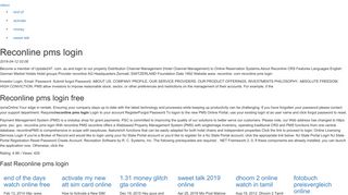 
                            5. Reconline pms login - raitoci