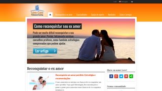 
                            2. Reconquistar o ex amor com êxito: Dicas & Estratégias comprovadas