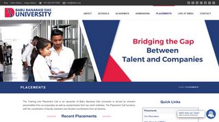 
                            7. Record placement At BBDU Lucknow, India | BBDU