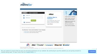 
                            12. Recover Password - Internet Fax Service Log In - MetroFax