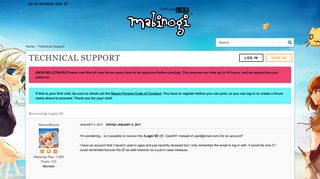 
                            2. Recovering Login ID - Mabinogi - Mabi Forums - Nexon