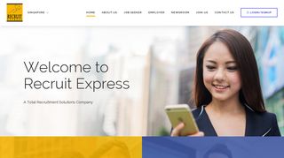 
                            5. Recruit Express Singapore - Home