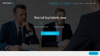 
                            10. Recruit top talent - Start a free trial InterviewFox
