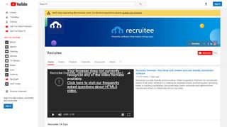 
                            5. Recruitee - YouTube