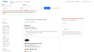 
                            2. Recruiter Jobs, Employment | Indeed.com