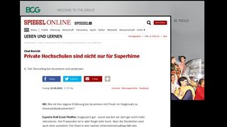 
                            12. Recruiting bei Accenture und anderswo - SPIEGEL ONLINE