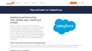 
                            7. Recruitment software on Salesforce | Bullhorn EU