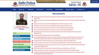 
                            10. Recruitments - DELHI POLICE Shanti Sewa Nyaya