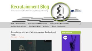 
                            7. Recrutainment Blog | Online-Assessment, Berufsorientierung ...