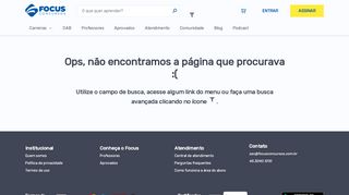 
                            4. Recuperar acesso a área do aluno - Focus Concursos - Cursos Online ...