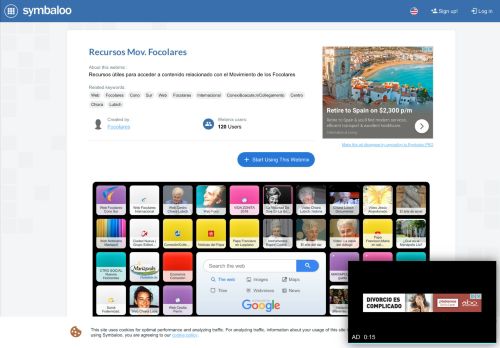 
                            6. Recursos Mov. Focolares - Symbaloo