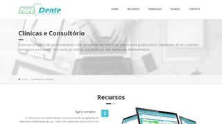 
                            6. Recursos - Software Odontológico NetDente