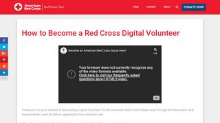 
                            11. Red Cross Digital Volunteer Program - Red Cross Chat