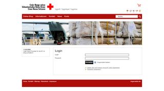 
                            4. Red Cross Logistics: Login