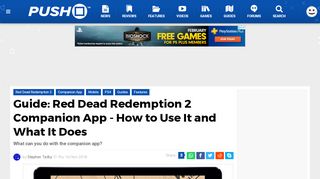 
                            7. Red Dead Redemption 2 Companion App - How to Use It ...