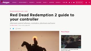 
                            4. Red Dead Redemption 2 controls - Polygon