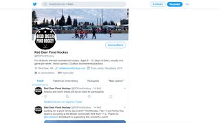
                            7. Red Deer Pond Hockey (@RDPondHockey) | Twitter