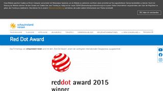 
                            7. Red Dot Award - schauinsland-reisen