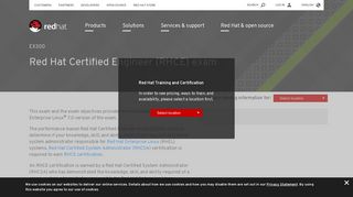 
                            5. Red Hat Certified Engineer (RHCE) exam - EX300