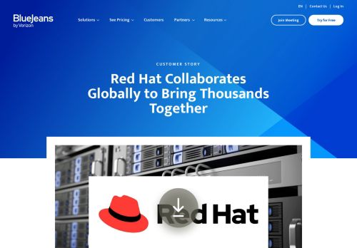 
                            11. Red Hat Collaborates Globally to Bring Thousands Together | BlueJeans