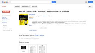 
                            13. Red Hat Fedora Linux 2 All-in-One Desk Reference For Dummies