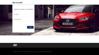 
                            1. Red Hyundai - Login