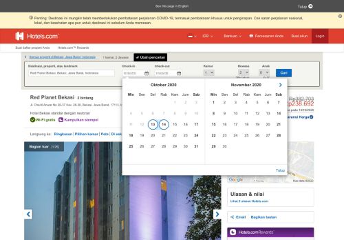 
                            12. Red Planet Bekasi - Hotels.com - Deals & Discounts for Hotel ...