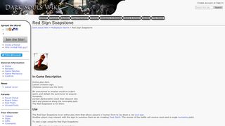 
                            11. Red Sign Soapstone - Dark Souls Wiki