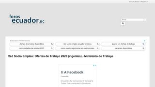 
                            9. Red Socio Empleo: Ofertas de Trabajo 2019 (vigentes) - Ministerio ...