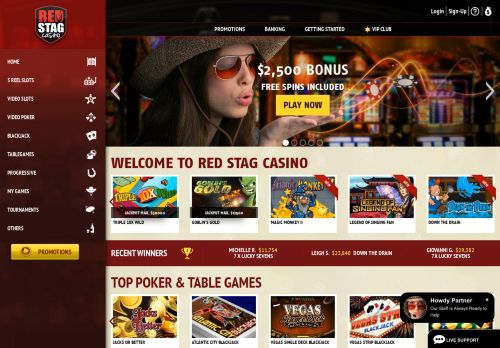 
                            1. Red Stag Casino: Home