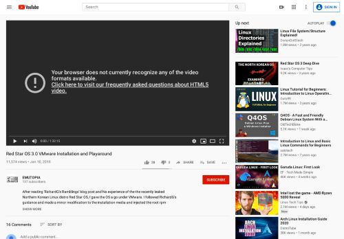 
                            5. Red Star OS 3.0 VMware Installation and Playaround - YouTube