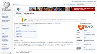 
                            2. Redbana Corporation - Wikipedia