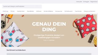 
                            6. Redbubble: Einzigartige Produkte designt von unabhängigen Künstlern