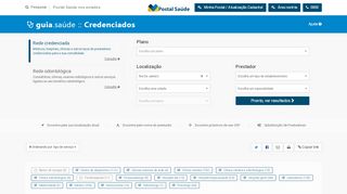 
                            9. Rede credenciada - Guia saúde - Credenciados | Postal Saúde ...