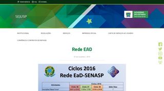 
                            13. Rede EAD – SEJUSP