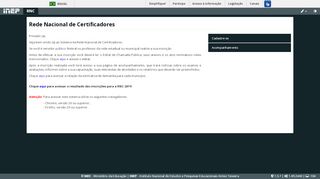 
                            2. Rede Nacional de Certificadores