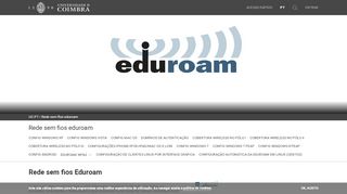 
                            3. Rede sem fios eduroam - Universidade de Coimbra